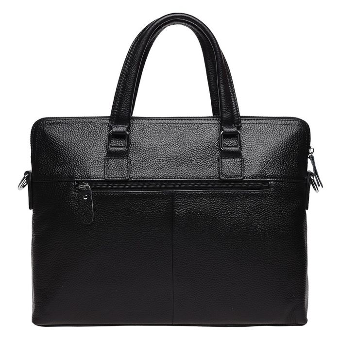 Чоловіча шкіряна сумка Keizer K19157-1-black купити недорого в Ти Купи