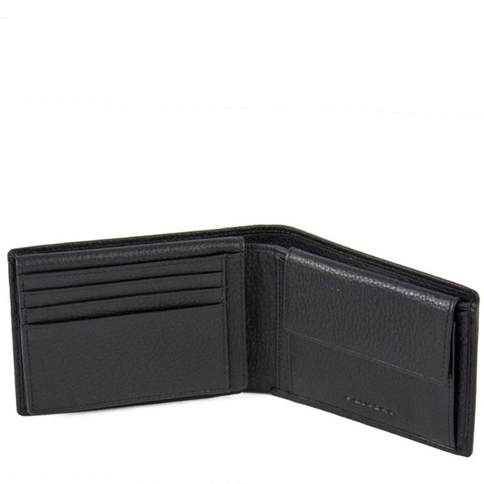 Кожаный кошелек Piquadro MODUS Restyling/Black PU1392MOSR_N купить недорого в Ты Купи