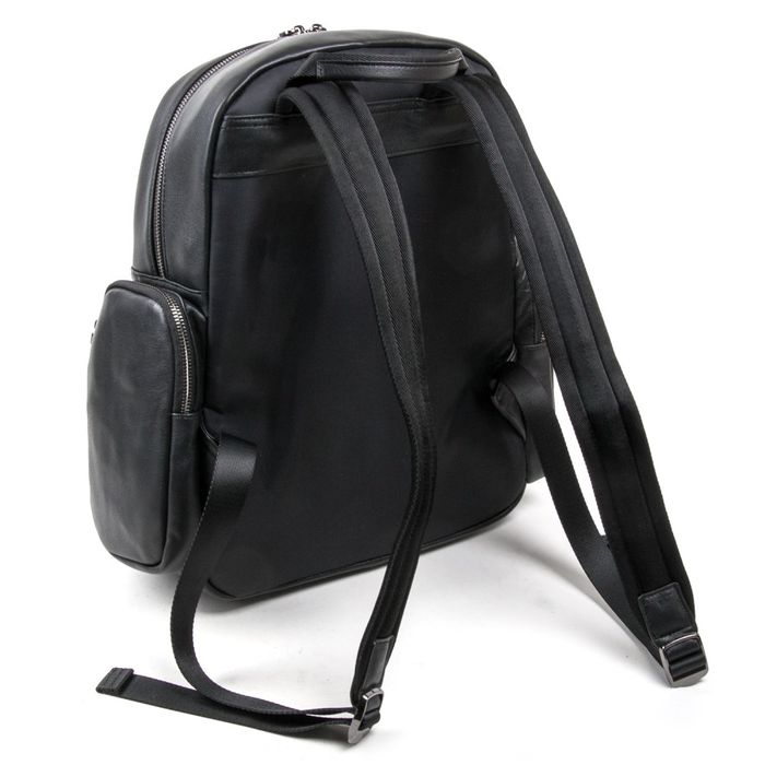 Рюкзак міський шкіряний BRETTON BE k1650-3 black купити недорого в Ти Купи