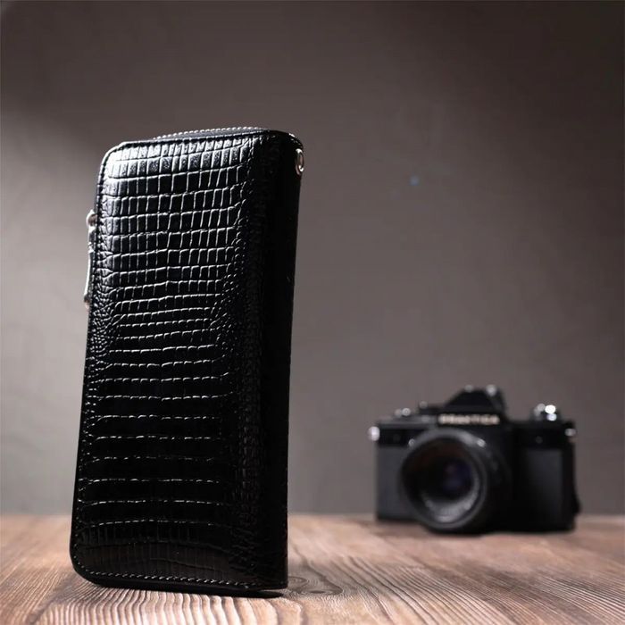 Жіночий лаковий шкіряний гаманець ST Leather 22678 купити недорого в Ти Купи