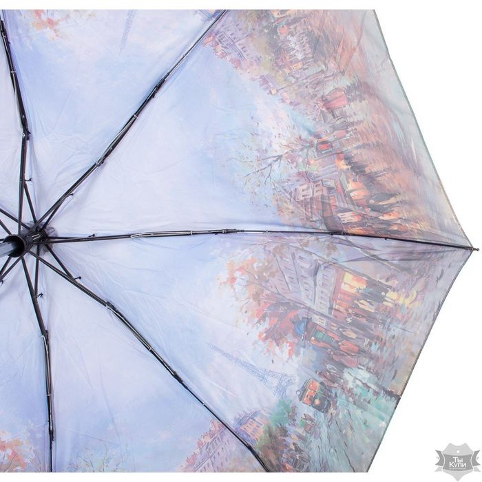 Жіноча парасолька автомат різнокольоровий з малюнком ZEST купити недорого в Ти Купи
