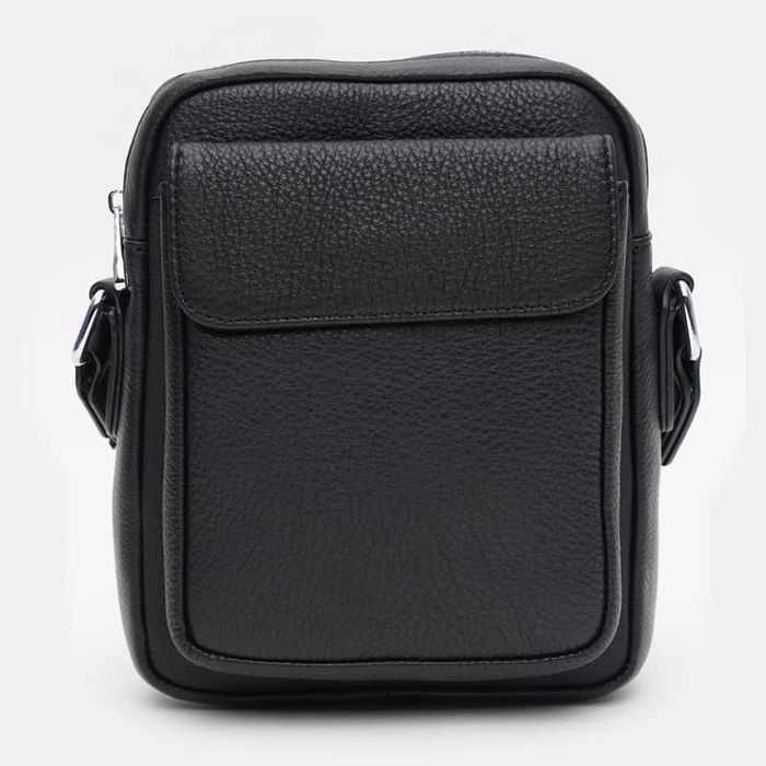 Чоловіча шкіряна сумка Ricco Grande K12116-1-black купити недорого в Ти Купи