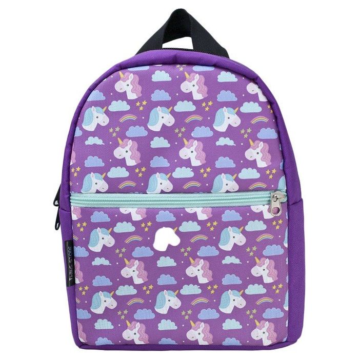 Детский фиолетовый рюкзак из ткани Twins Store Р74 купить недорого в Ты Купи