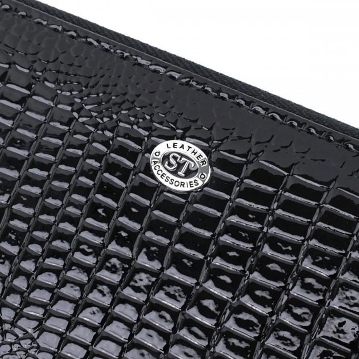 Жіночий лаковий шкіряний гаманець ST Leather 22678 купити недорого в Ти Купи