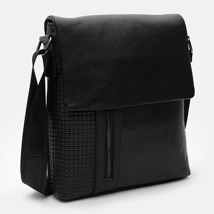 Мужская кожаная сумка Keizer K10122bl-black купить недорого в Ты Купи