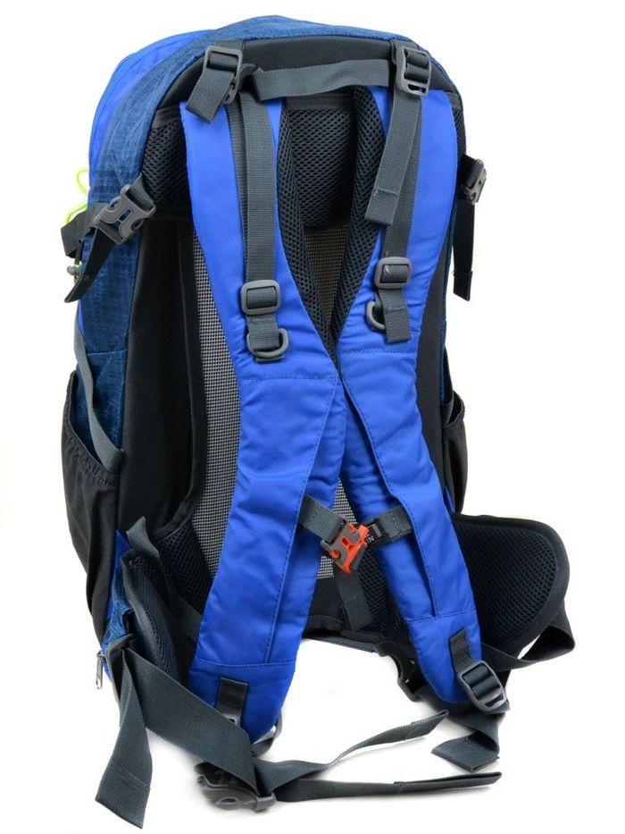 Мужской синий туристический рюкзак из нейлона Royal Mountain 8343-22 blue купить недорого в Ты Купи