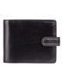 Шкіряний чоловічий гаманець Visconti TR35 Atlantis c RFID (Black Red)