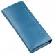 Жіночий блакитний гаманець з натуральної шкіри ST Leather 18899 Блакитний