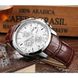 Чоловічі механічні годинники CARNIVAL GENIUS WHITE (8706)