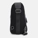 Мужской кожаный рюкзак через плечо Keizer K1612-6bl-black