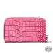 Жіночий шкіряний рожевий гаманець Valenta С104534