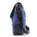 Чоловіча сумка через плече зі шкіри та тканини TARWA rkk-6600-4lx, Синій