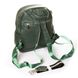 Женская кожаный рюкзак ALEX RAI 8907-9* green