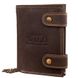 Кожаный кошелек ALWAYS WILD DNK2901BIG-brown