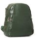 Женская кожаный рюкзак ALEX RAI 8907-9* green