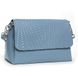 Жіноча шкіряна сумка класична ALEX RAIJ009-1 Світло-синій