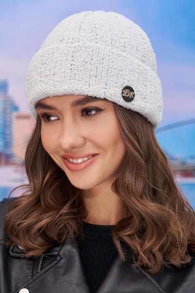 Жіноча шапка Braxton «Румія» (4762) (світло сірий) купити недорого в Ти Купи