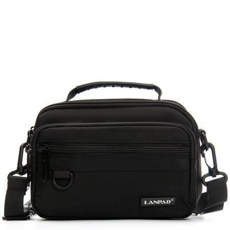Сумка через плечо Lanpad 82080 black купить недорого в Ты Купи