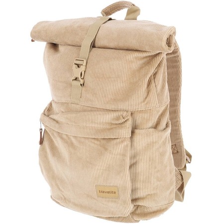 Женсий тканевый рюкзак Travelite Cord Beige TL096410-40 купить недорого в Ты Купи