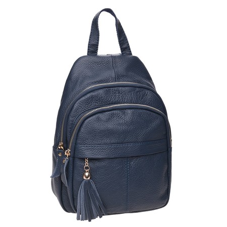Женский кожаный рюкзак Keizer K11032-blue купить недорого в Ты Купи
