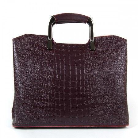 Женская бордовая кожаная сумка ALEX RAI 9-01 1540-1 wine-red купить недорого в Ты Купи