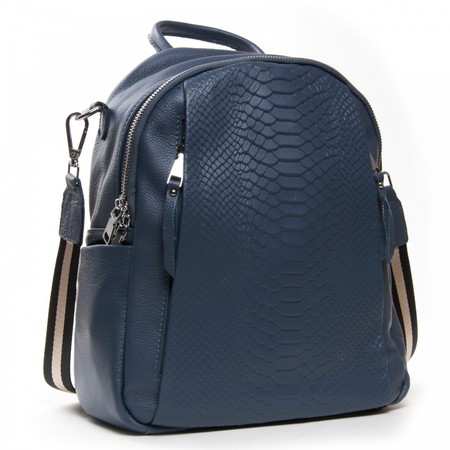 Жіночий рюкзак шкіряний ALEX RAI 8907-9* blue купити недорого в Ти Купи