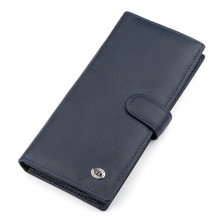 Чоловічий шкіряний гаманець ST Leather 18366 (ST147) Коричневий купити недорого в Ти Купи