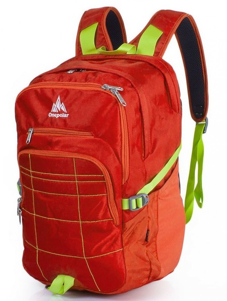 Городской рюкзак для ноутбука ONEPOLAR W2188-orange купить недорого в Ты Купи