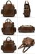 Женская кожаная сумка-трансформер Vintage 14812 Коричневый