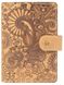 Обкладинка для паспорта зі шкіри Hi Art «Mehendi Art» PB-02/1 Shabby Honey Пісочний купити недорого в Ти Купи