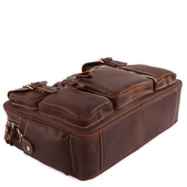 Мужская кожаная сумка Vintage 14075 купить недорого в Ты Купи