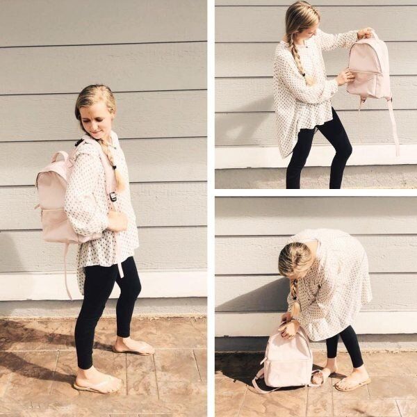 Рюкзак для мамы MOMMORE розовый (MM3101300A012) купить недорого в Ты Купи