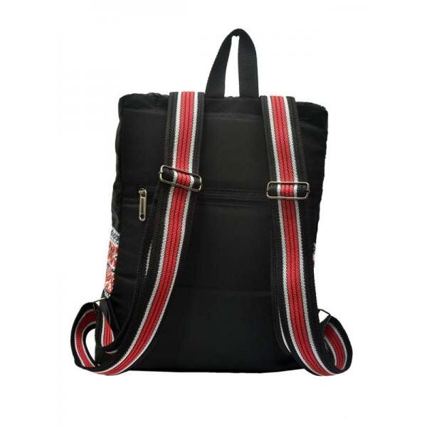 Чорний рюкзак з плащової тканини EPISODE UKRAINE AS16019.131 купити недорого в Ти Купи