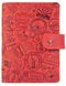 Обкладинка для паспорта зі шкіри Hi Art «Let's Go Travel» PB-03S / 1 Shabby Red Berry Червоний купити недорого в Ти Купи
