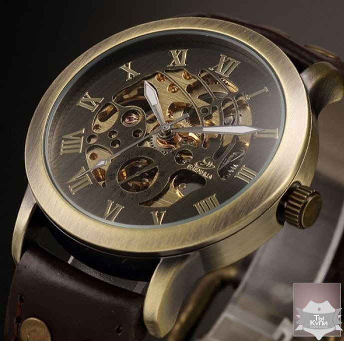 Жіночий годинник скелетон Winner Salvador II (одна тисяча сто п'ятьдесят-шість) купити недорого в Ти Купи