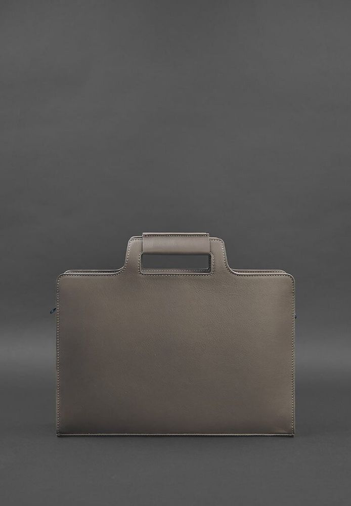 Жіноча шкіряна сумка для ноутбука і документів BlankNote темно-бежева BN-BAG-36-BEIGE купити недорого в Ти Купи