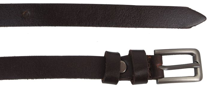 Женский кожаный ремень Skipper 1407-15 темно-коричневый купить недорого в Ты Купи