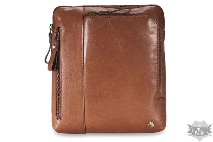 Мужская кожаная сумка-планшет Visconti ROY ML-20 TAN купить недорого в Ты Купи