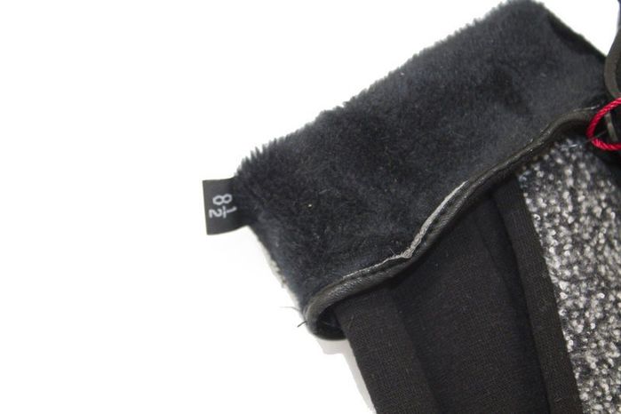 Комбинированные женские перчатки с бантиком Shust Gloves M купить недорого в Ты Купи