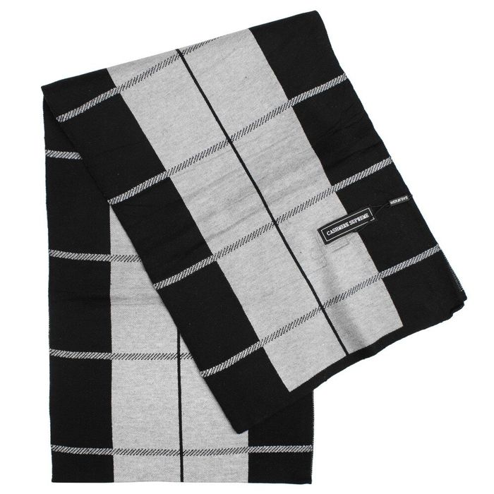 Чоловічий двосторонній шарф з кашеміру ETERNO SAT207-0143-009 купити недорого в Ти Купи