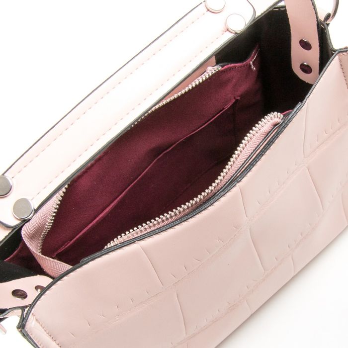 Сім'я жіноча сумочка мода 04-02 16927 рожевий купити недорого в Ти Купи