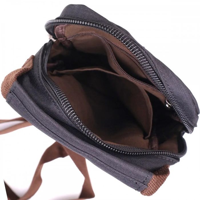 Мужская сумка-слинг из текстиля Vintage 22187 купить недорого в Ты Купи