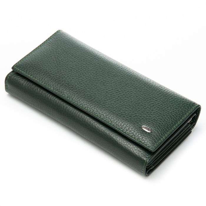 Женский кожаный кошелек Bright DR. BOND W46-2 green купить недорого в Ты Купи