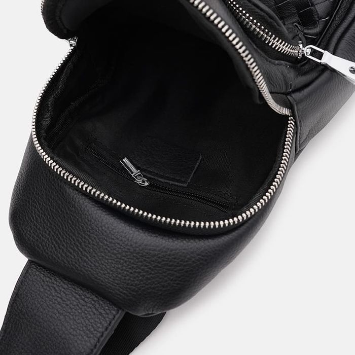 Мужской кожаный рюкзак Ricco Grande K16085bl-black купить недорого в Ты Купи