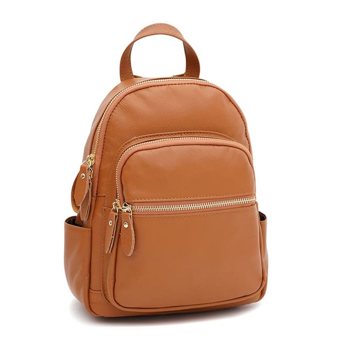 Шкіряний жіночий рюкзак Keizer K1172br-brown купити недорого в Ти Купи