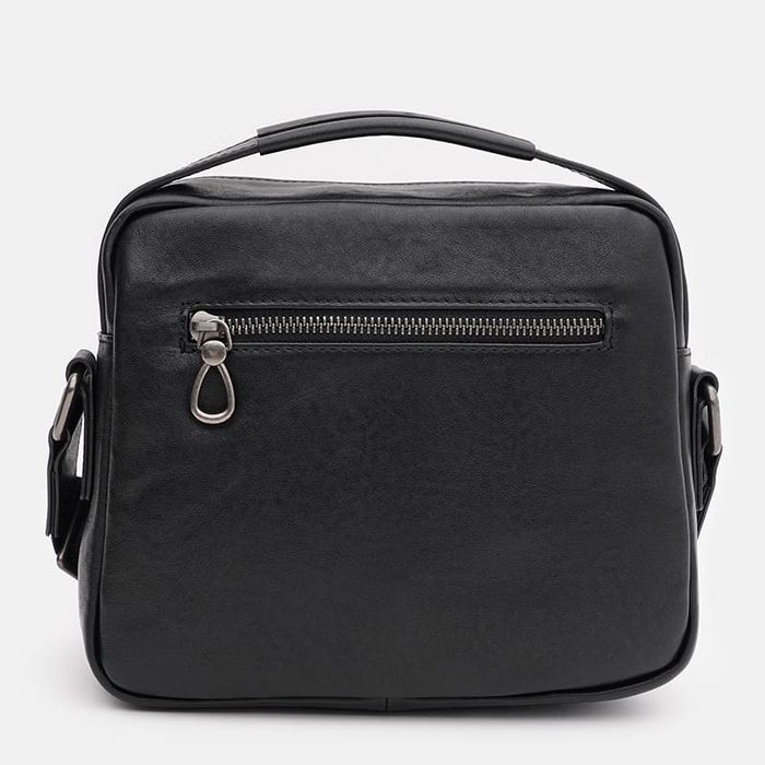 Мужская кожаная сумка Ricco Grande K16682bl-black купить недорого в Ты Купи