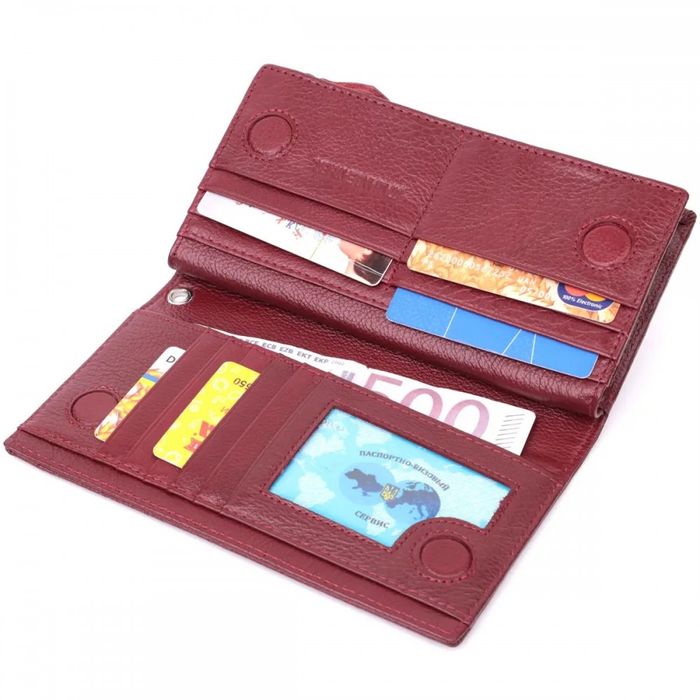Жіночий шкіряний гаманець ST Leather 22534 купити недорого в Ти Купи
