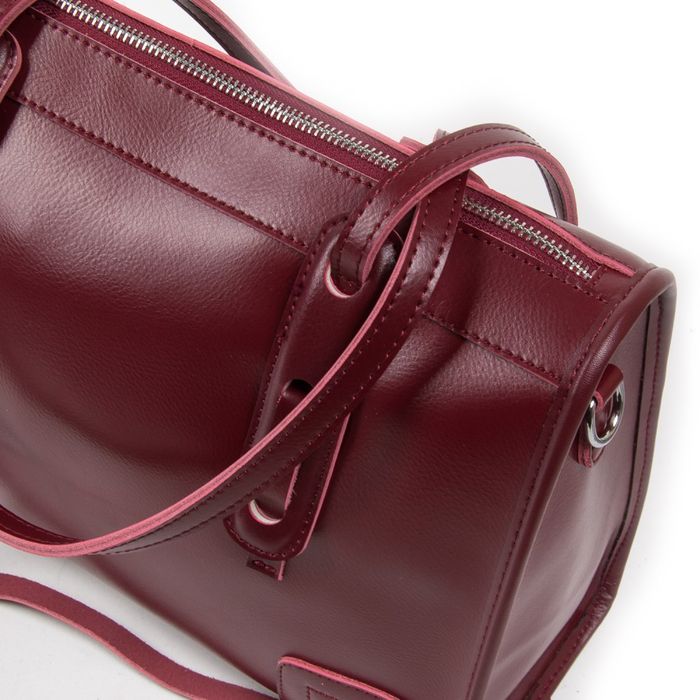Жіноча шкіряна сумка ALEX RAI 05-01 8797 light-red купити недорого в Ти Купи