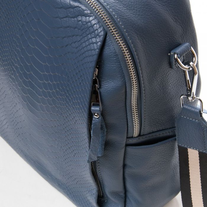 Жіночий рюкзак шкіряний ALEX RAI 8907-9* blue купити недорого в Ти Купи