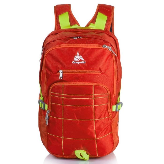 Чоловічий рюкзак для ноутбука ONEPOLAR W2188-orange купити недорого в Ти Купи